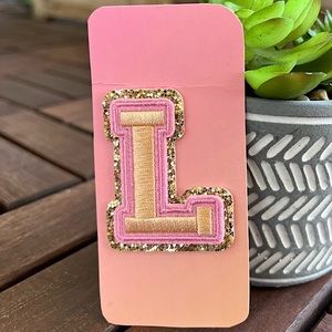 ⚡️NWOT⚡️Stoney Clover Lane 2.25 Inch Self-Adhesive or Sew-On Varsity Letter “L”